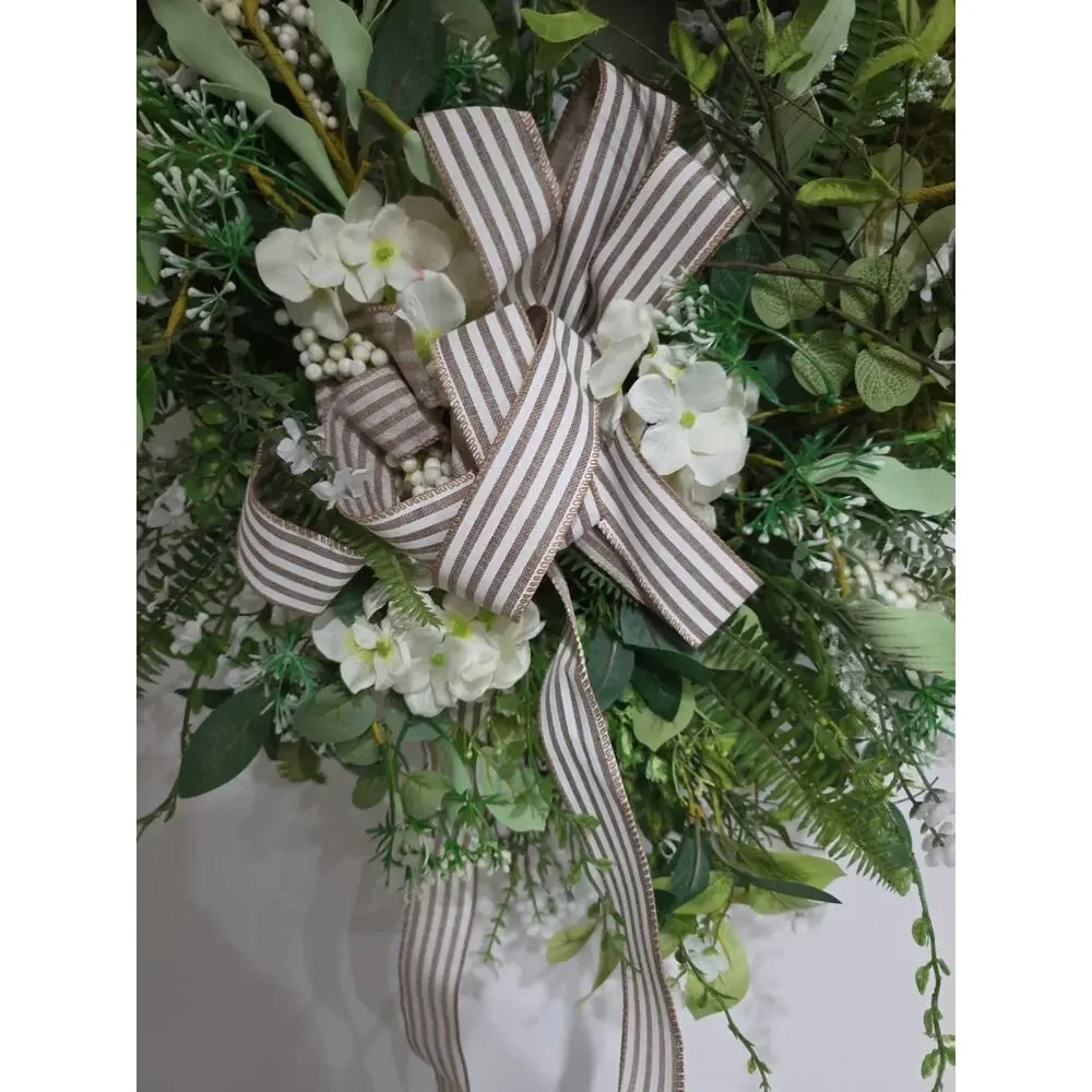 Handmade Every Day Year Round Moss Covered Angel Vine Wreath Large